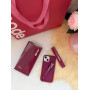 Чехол Rhode Lip Case Raspberry Jelly с блеском для губ на айфон 14